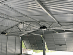 Garaż blaszany PREMIUM 9m x 6m + 3m wiata boczna - obrazek 3