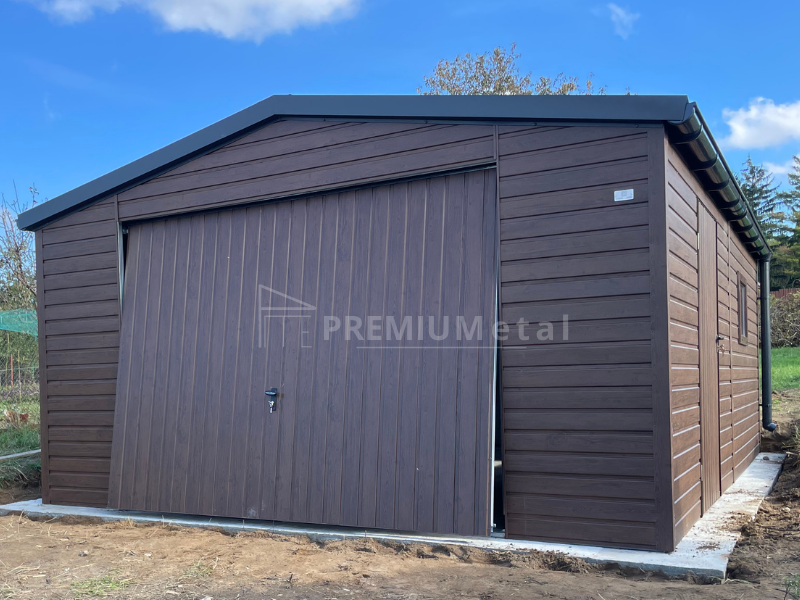 44 Garaż blaszany PREMIUM 4,5m x 6m - obrazek 4