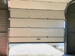 Garaż blaszany 6m x 6m z bramą segmentową - obrazek 3